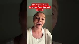 The reasons OCD intrusive thoughts feel so real! #ocd #ocdtreatment #ocdhelp #ocdrecovery #ocdtips