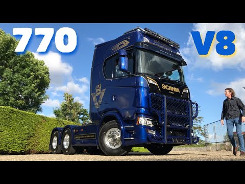 SCANIA 770 V8 Custom Work & T Cab SCANIA 8x4