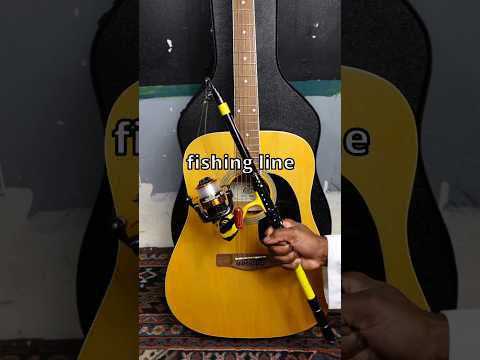 Fishing Line Guitar Strings #guitar