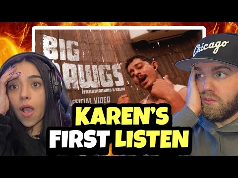 WE HAD TO RUN IT BACK FOR KAREN!  Hanumankind – Big Dawgs | Prod. Kalmi (First Time Reaction)