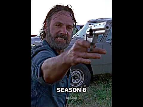 Rick Grimes - All Seasons [The Walking Dead] #shorts