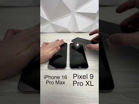 Pixel 9 Pro XL vs iPhone 16 Pro Max BRIGHTNESS Test – Which Screen Shines Brighter? #Pixel9ProXL