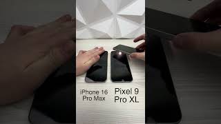 Pixel 9 Pro XL vs iPhone 16 Pro Max BRIGHTNESS Test – Which Screen Shines Brighter? #Pixel9ProXL