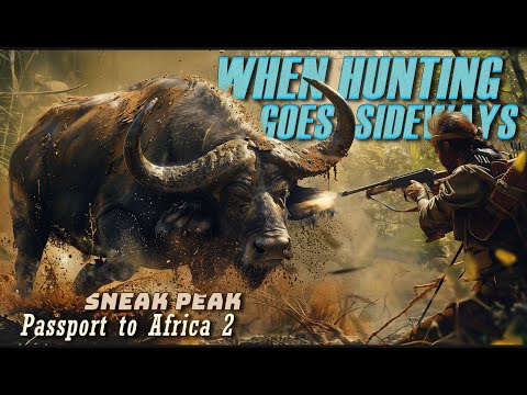 🎯Face to Face with Fury: The Wounded Cape Buffalo Hunt🏹