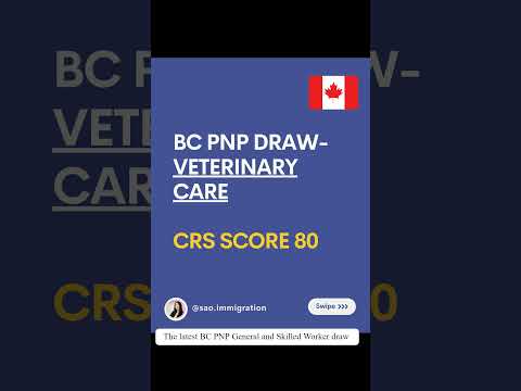 The latest BC PNP General and Skilled Worker Draw