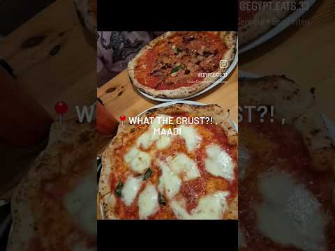 📍🍕What the Crust?!, Maadi Episode 10 Sneak Peek! #travel #foodstagram #pizza #review