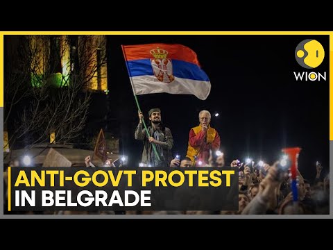 Massive Anti-Govt Protests Erupt In Belgrade Amid Corruption Anger | World News | WION