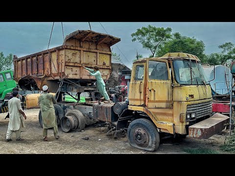 How We Hino Dump Truck Repairs And Restore Again Due To Dangerous Accident