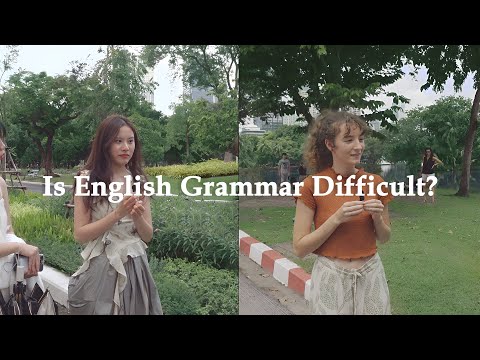 Is English grammar difficult?