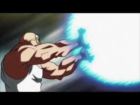 Krillin and Master Roshi takes out an opponent