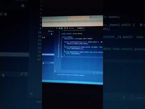 Web3 Simple code in solidity 🚀#web3 #web3community #developer #solidity #programming