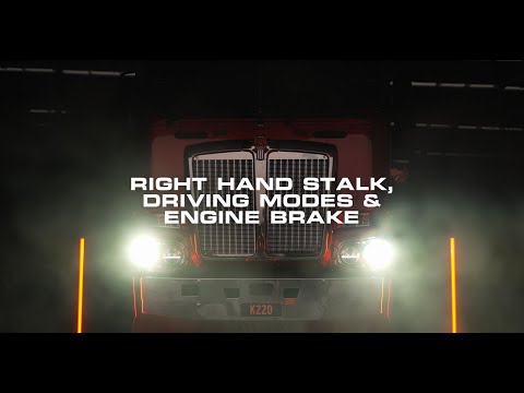 Kenworth K220 Driver Training - Right Hand Stalk Functions