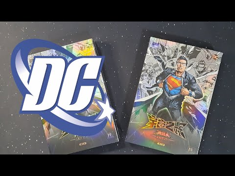 new DC Comics trading card set! Superman, Batman & co.!