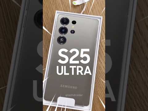 Samsung S25 Ultra Looks Amazing!