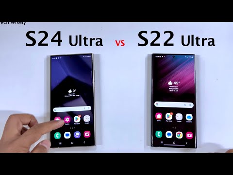 SAMSUNG S24 Ultra vs S22 Ultra - Speed Test