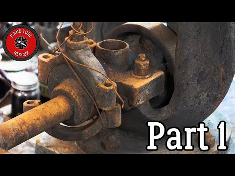 Antique Vertical Steam Engine - Part 1 [Restoration]