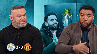 MOTD Leicester vs Man United 0-3 🔥 Rooney & Deeney Analysis on Amorim Tactics and Bruno Impact