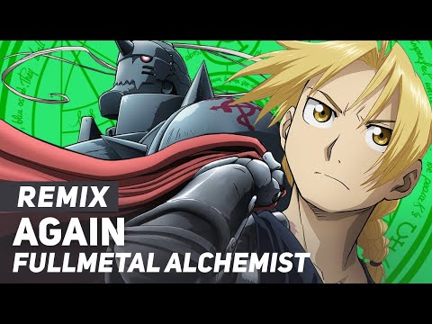 Fullmetal Alchemist - "Again" | English REMIX | AmaLee