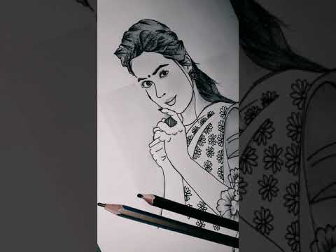 #rashmika #cute #pencilart #portrait