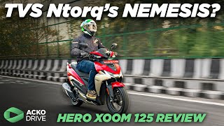 Hero Xoom 125R First Ride Review Video | Hero’s sportiest scooter ridden