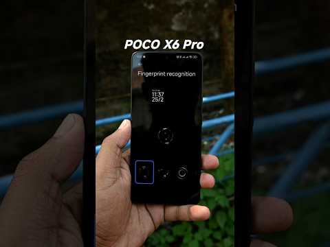 🔥 Change Fingerprint Animation on POCO X6 Pro 😍📱#POCOX6Pro #HyperOS2 #FingerprintAnimation #miui