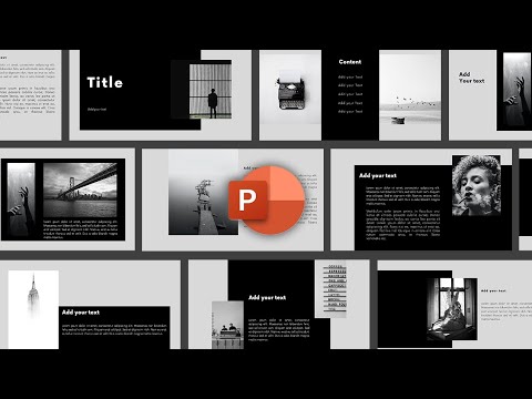 Monochrome  Minimalist Powerpoint Template | Aesthetic PowerPoint Presentation | FREE TEMPLATE