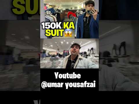 America main 3 Piece Suit ki Cost #umaryousafzai #usa #studyabroad #canadavisa #f1 #ukvisa #treding