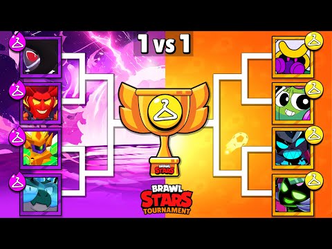 HYPERCHARGE SKIN vs LEGENDARY SKIN | Brawl Stars Tournament