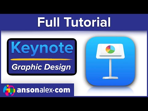 Graphic Design with Keynote on ANY Mac (it's free) | Full Tutorial