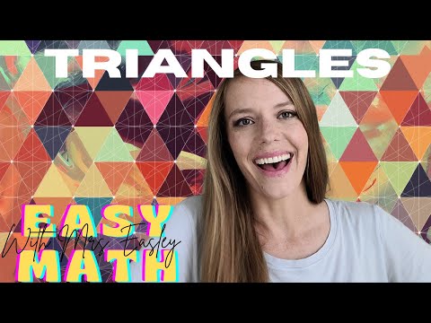 TRIANGLES [Acute, Obtuse, and Right] 4th Grade Math