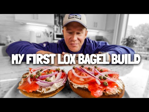 I've never made a Lox Bagel before (until today). 🥯🤤