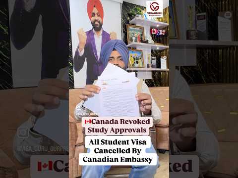 5 Years Ban |Canada Student Visa Revoked | 500 Visas Cancelled After Approvals | Vgsa