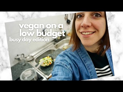 What I eat in a day #3, super busy day edition | simple vegan meals for busy days