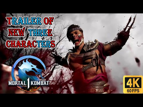 THREE NEW CHARACTERS - Mortal Kombat 1 - Official Banished Trailer - 4K 60FPS