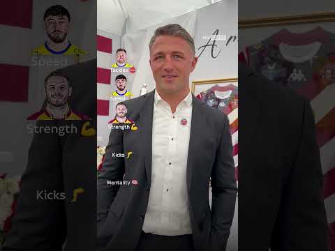 Sam Burgess builds his PERFECT Super League player 🤩💪