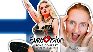 ERIKA VIKMAN - ICH KOMME REACTION 🇫🇮 | UMK 2025 | FINLAND EUROVISION 2025 (WINNER ALERT!!)