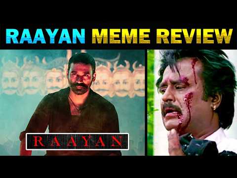 Raayan Movie Review | Rayan Dhanush ARR - Today Trending Troll #raayan #dhanush