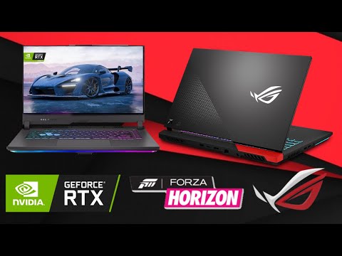 ASUS ROG STRIX G17 RYZEN 7 5800H | PERFORMANCE TEST WITH FORZA HORIZON 4 | LOWEST SETTINGS TO ULTRA🔥