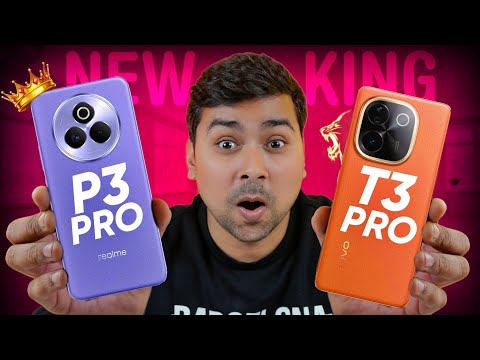 Realme P3 Pro vs Vivo T3 Pro / iQOO Z9s Pro - Which is Best Under 25k