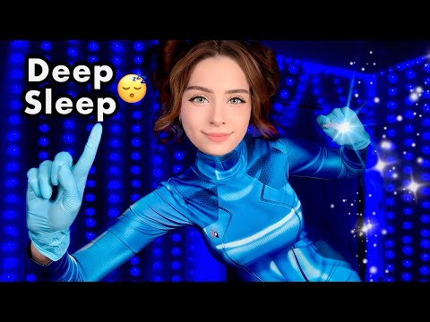 ASMR ALIEN FULL BODY EXAM 👽 Cranial Nerve Examination, Medical Roleplay & Eye Exam for Sleep 👽