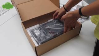 UNBOXING LG Digital Signage screen 10"