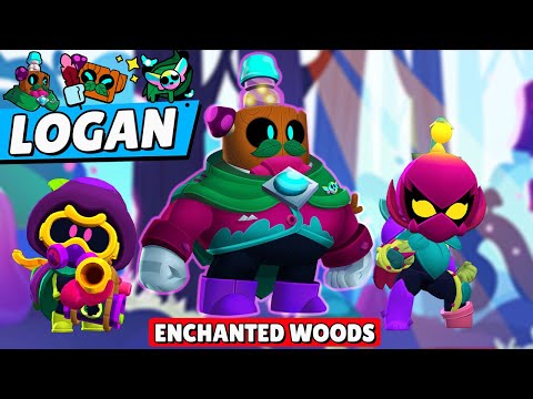 LOGAN! Brawler Concept For Enchanted Woods Trio & More Skins Ideas