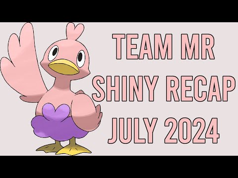 TEAM MR SHINY RECAP | JULY 2024 | PokeMMO #pokemmo