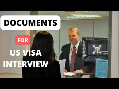 What documents do I need for a US Visa Interview? | USA Immigration