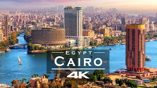 Cairo , Egypt 🇪🇬- by drone [4K]