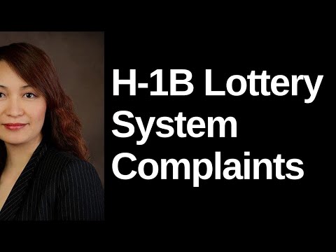 H-1B LOTTERY System COMPLAINTS (H-1B Visa Process 2023)