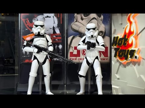 New Star Wars Hono Studios Stormtroopers Rebels 1/6 scale action figures on display