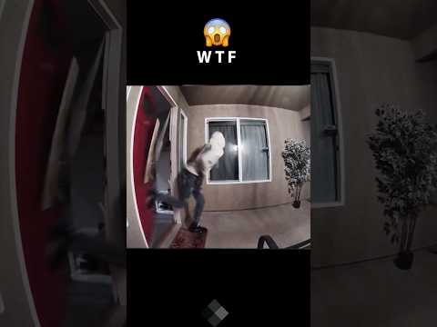 Most Disturbing Thing Caught on Doorbell Camera 😱 #shorts