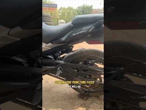 How punctures Kill tyre? #vlog #minivlog #dominar #dominar250