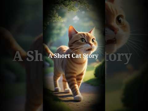 The short Cat Story || English listening practice | moral story #englishlanguage #speakenglish